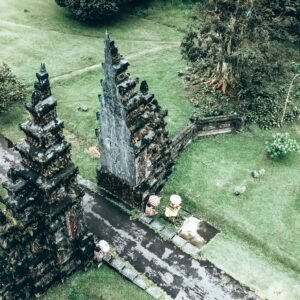 Traditional Bali gate