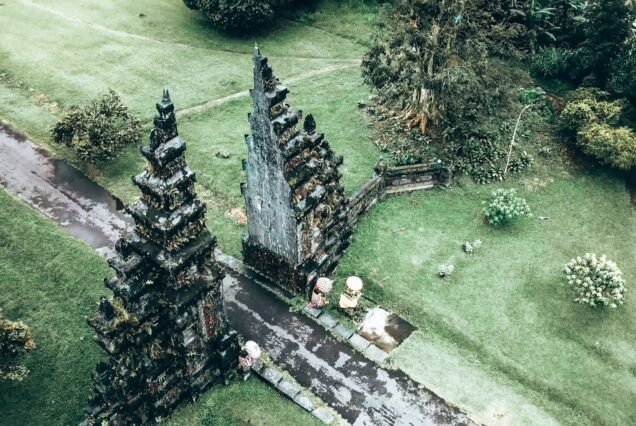 Traditional Bali gate