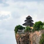 View of Uluwatu Temple in Bali, Indonesia